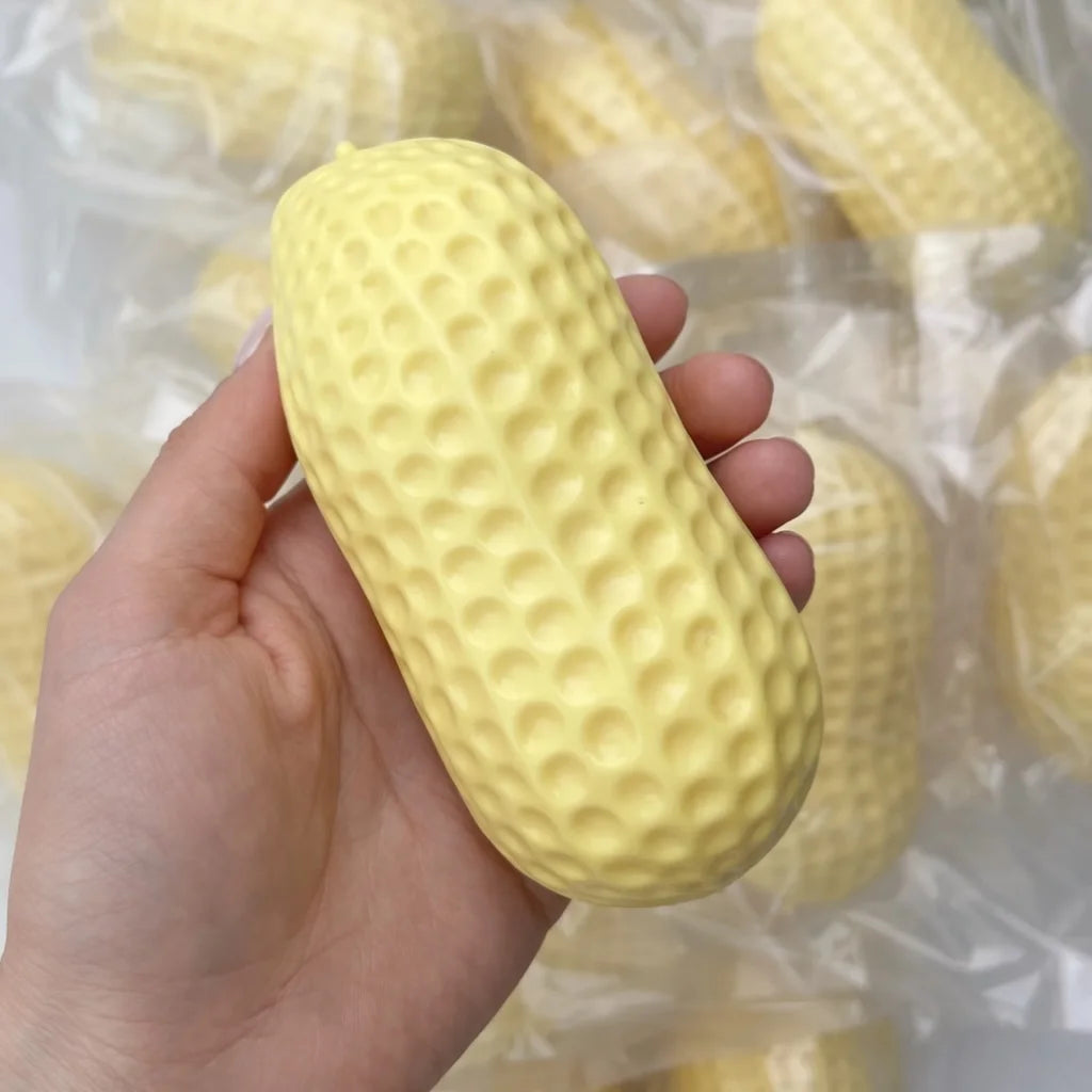 2026 New Squishy Peanut Stress Ball Squeeze Toy No Rebound Buttery-Soft Feel Fidget Toy ASMR Sensory Anti Stress Toys for Adults