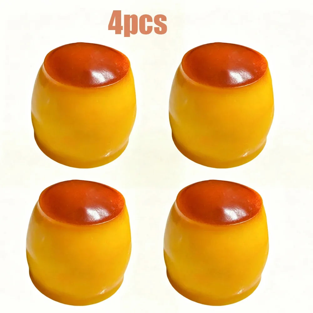 HOT Original Crunchy Caramel Pudding ASMR Squeeze Toy,Cute Desk Stress Relief Ornament for All Ages, Office & Party Mini Favors