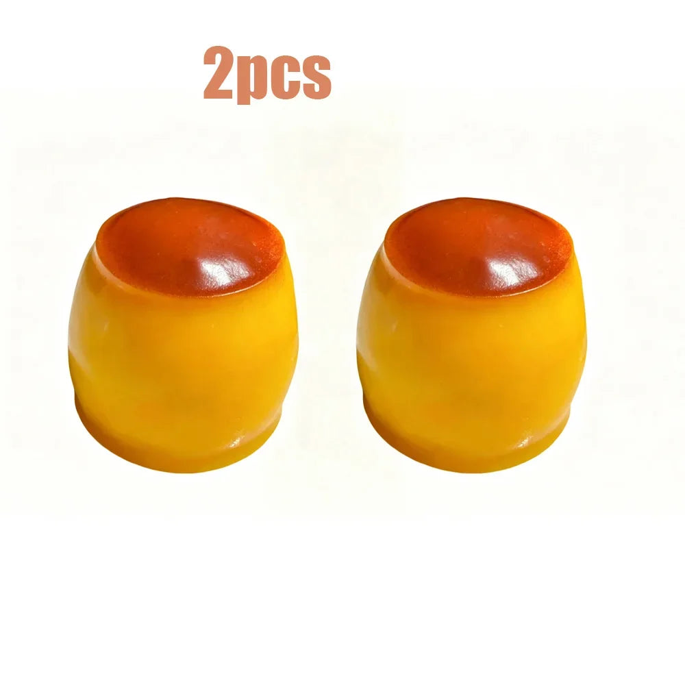 HOT Original Crunchy Caramel Pudding ASMR Squeeze Toy,Cute Desk Stress Relief Ornament for All Ages, Office & Party Mini Favors