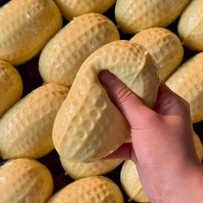 2026 New Squishy Peanut Stress Ball Squeeze Toy No Rebound Buttery-Soft Feel Fidget Toy ASMR Sensory Anti Stress Toys for Adults