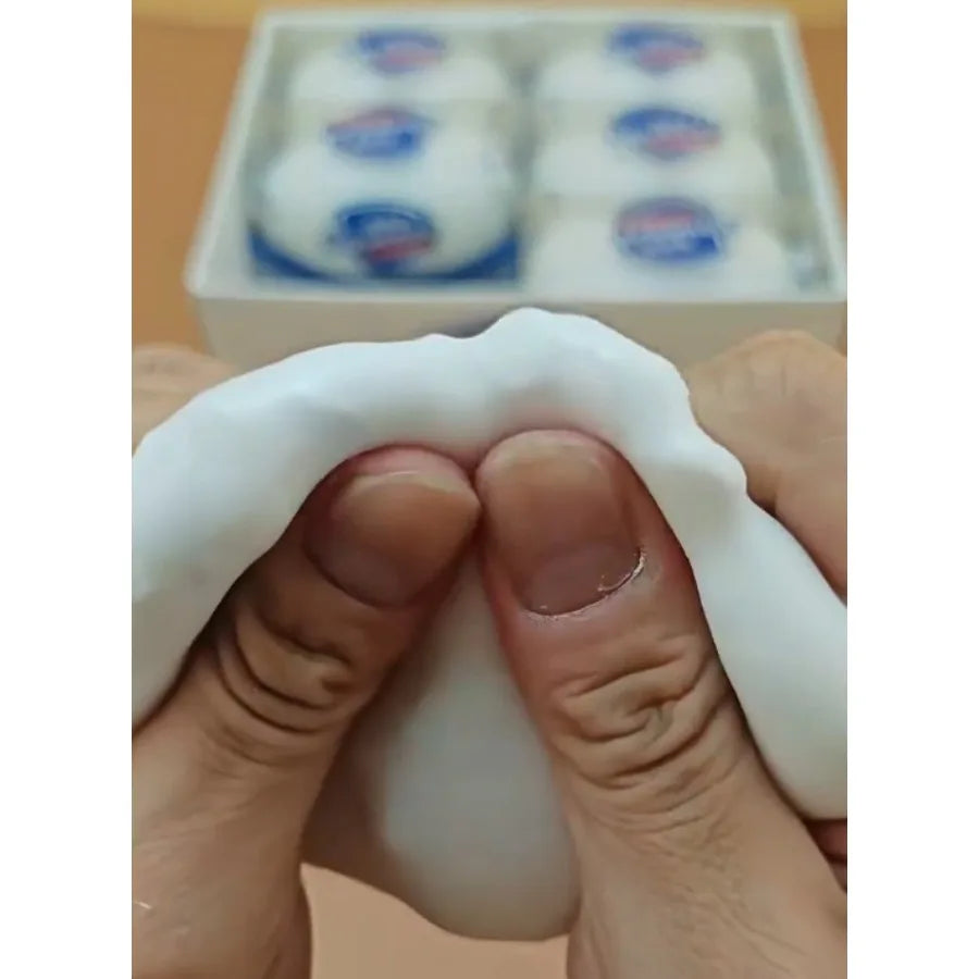 Squishy Soap Stress Relief Sensory Fidget Toys Squishy Soft Simulated Soap Squeeze Toy Anti-Stress Slow Rebound Squeeze Pinch