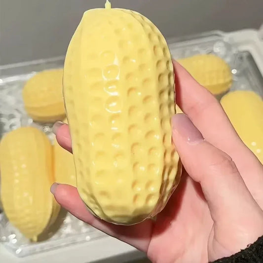 2026 New Squishy Peanut Stress Ball Squeeze Toy No Rebound Buttery-Soft Feel Fidget Toy ASMR Sensory Anti Stress Toys for Adults