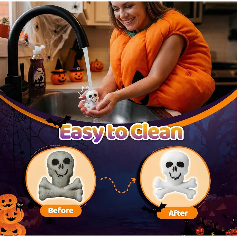 2026 Halloween Advent Calendar Squeezing Toys 24pcs Calendar Blind Box Decompression Fun Toys Gifts Random Styles In The Box Set